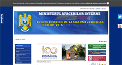 Desktop Screenshot of jandarmeriagorj.ro